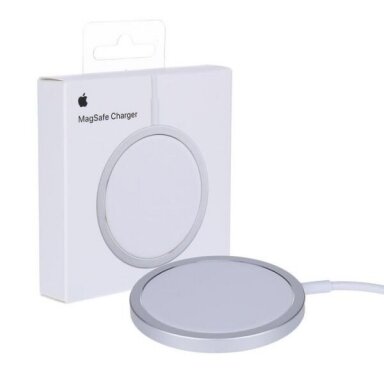 Belaidis įkroviklis Apple MagSafe 20W, baltas (A2140) +++ TOP kokybė