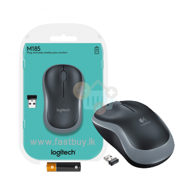Belaidė pelė Logitech M185 juoda +++ TOP balansas 2