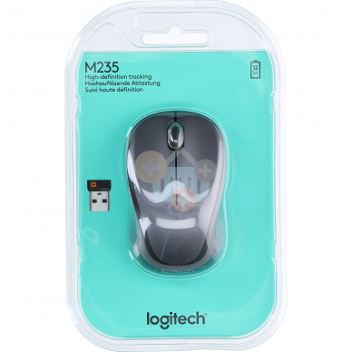 Belaidė pelė Logitech M235 pilka +++ TOP balansas 3 Belaidė pelė Logitech M235 pilka +++ TOP balansas 3