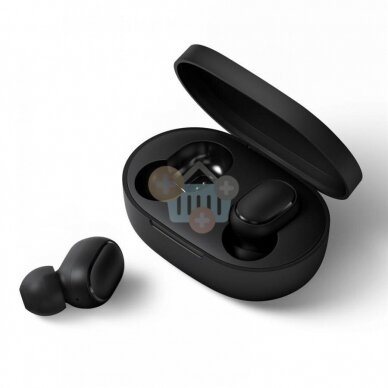 Belaidės ausinės Xiaomi Mi True Wireless Earbuds Basic 2 juodos 1 Belaidės ausinės Xiaomi Mi True Wireless Earbuds Basic 2 juodos 1