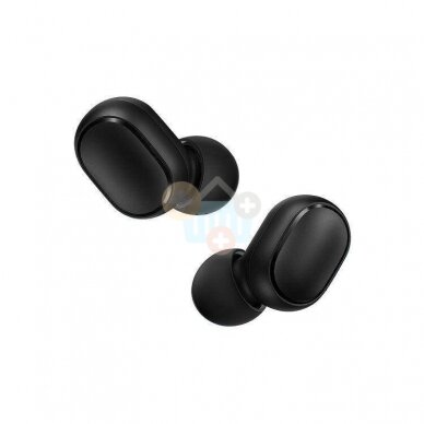 Belaidės ausinės Xiaomi Mi True Wireless Earbuds Basic 2 juodos 2 Belaidės ausinės Xiaomi Mi True Wireless Earbuds Basic 2 juodos 2