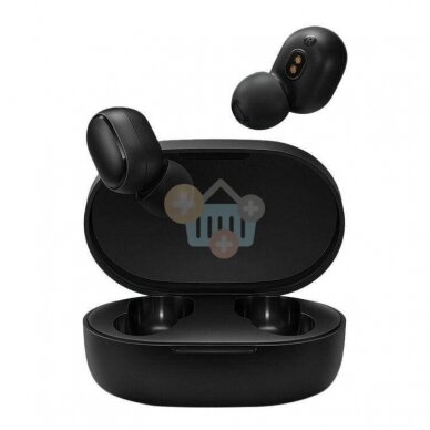 Belaidės ausinės Xiaomi Mi True Wireless Earbuds Basic 2 juodos Belaidės ausinės Xiaomi Mi True Wireless Earbuds Basic 2 juodos