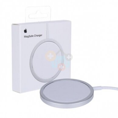 Belaidis įkroviklis Apple MagSafe 20W, baltas (A2140) +++ TOP kokybė