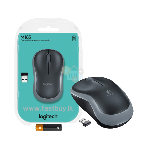 Belaidė pelė Logitech M185 juoda +++ TOP balansas 2