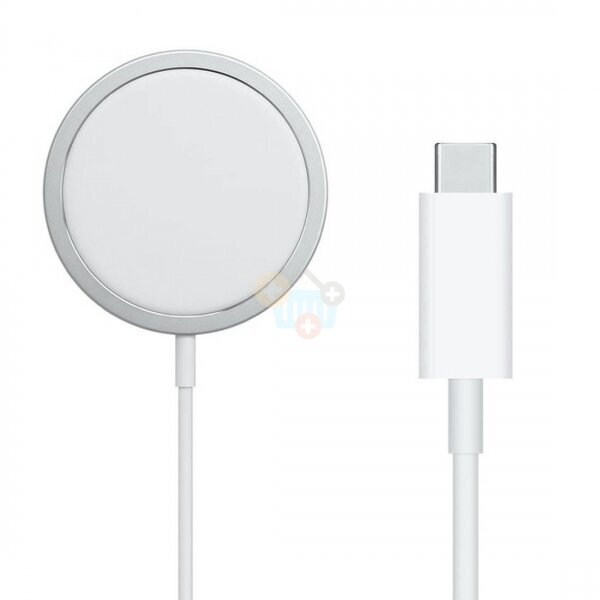 Belaidis įkroviklis Apple MagSafe 20W, baltas (A2140) +++ TOP kokybė 1