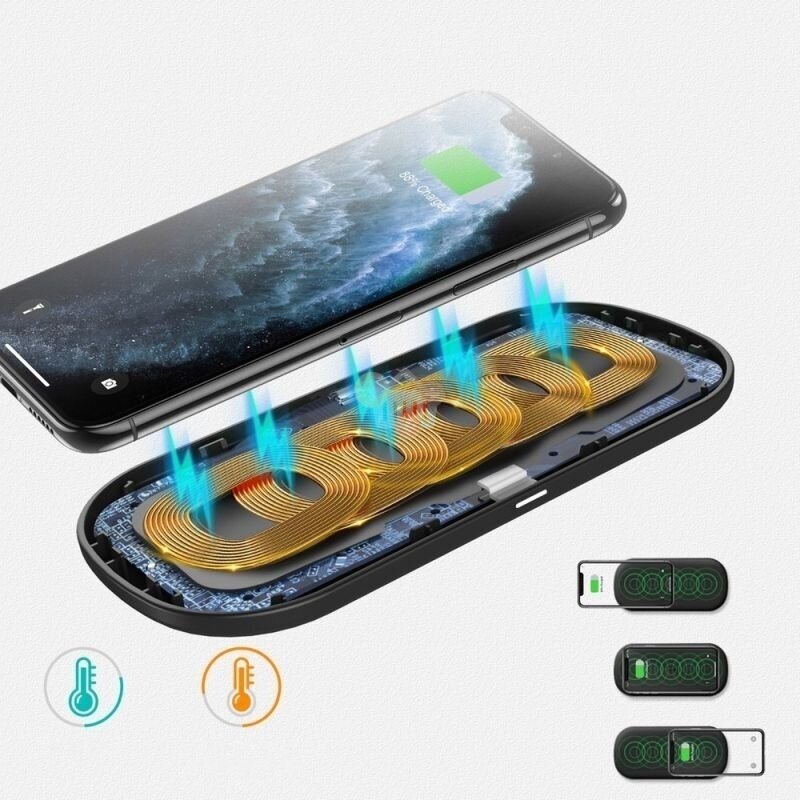 Belaidis įkroviklis CHOETECH 18W  TOP efektyvumas 6
