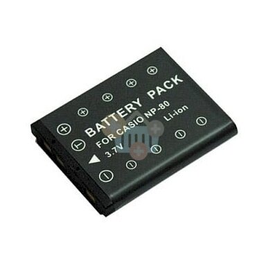 Casio, baterija NP-80, NP-82