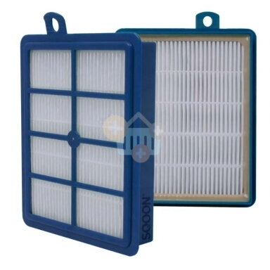 Dulkių siurblio filtras Philips, Electrolux, AEG FC8031, EFH12 HEPA H12 Dulkių siurblio filtras Philips, Electrolux, AEG FC8031, EFH12 HEPA H12