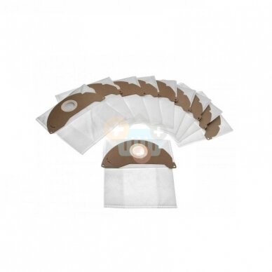 Dulkių siurblių maišeliai mikro fliso Karcher WD2 6.904-322.0 (10 vnt ) Dulkių siurblių maišeliai mikro fliso Karcher WD2 6.904-322.0 (10 vnt )