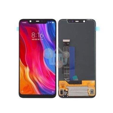 Ekranas Xiaomi Mi 8 (juodas) originalus +++ TOP Kokybė Ekranas Xiaomi Mi 8 (juodas) originalus +++ TOP Kokybė
