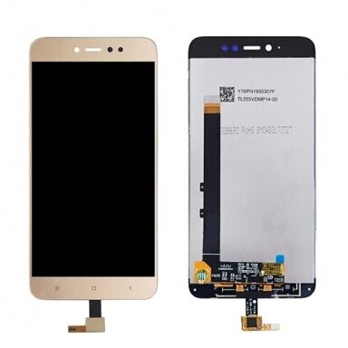 Ekranas Xiaomi Redmi Note 5A Prime (auksinis) restauruotas +++ TOP Balansas Ekranas Xiaomi Redmi Note 5A Prime (auksinis) restauruotas +++ TOP Balansas