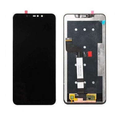 Ekranas Xiaomi Redmi Note 6 Pro (juodas) originalus +++ TOP Kokybė