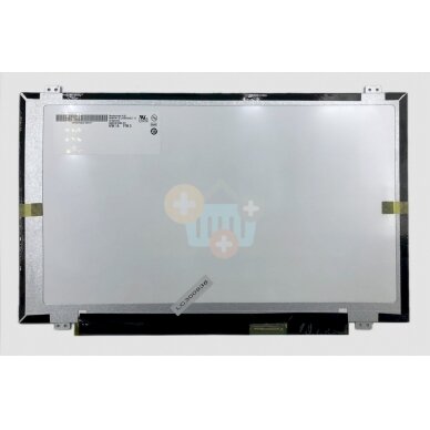 Ekranas 14.0" 1600x900 HD+, LED, SLIM, matinis, 40pin (dešinė), A+ Ekranas 14.0" 1600x900 HD+, LED, SLIM, matinis, 40pin (dešinė), A+