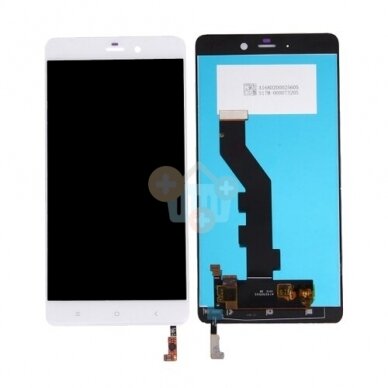 Ekranas Xiaomi Mi Note (baltas) originalus +++ TOP Kokybė