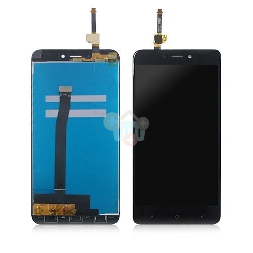 Ekranas Xiaomi Redmi 4X (juodas) originalus +++ TOP Kokybė