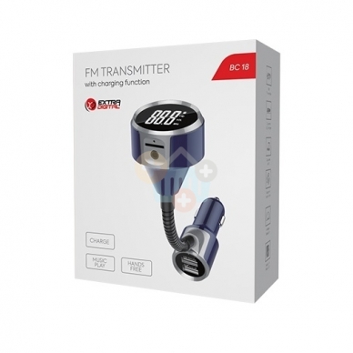 FM moduliatorius Extra Digital BC18 +++ TOP Komfortas FM moduliatorius Extra Digital BC18 +++ TOP Komfortas