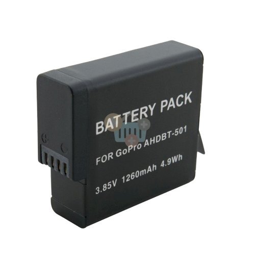 GOPRO AHDBT-501 baterija, 1260mAh GOPRO AHDBT-501 baterija, 1260mAh