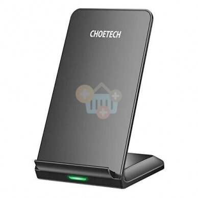 Greitasis bevielis telefonų įkroviklis su stovu CHOETECH, 10W/7.5W +++ TOP efektyvumas Greitasis bevielis telefonų įkroviklis su stovu CHOETECH, 10W/7.5W +++ TOP efektyvumas