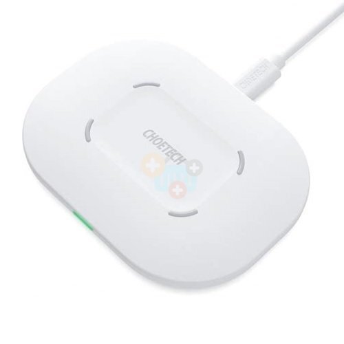 Greitasis bevielis įkroviklis CHOETECH, 15W, baltas Greitasis bevielis įkroviklis CHOETECH, 15W, baltas