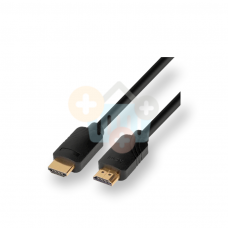 HDMI laidas HDMI-> HDMI: 8K, UHD, 2.1 ver. (juodas, 5m.) +++ TOP Balansas