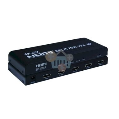 HDMI daliklis 1x4, 4K HDMI daliklis 1x4, 4K