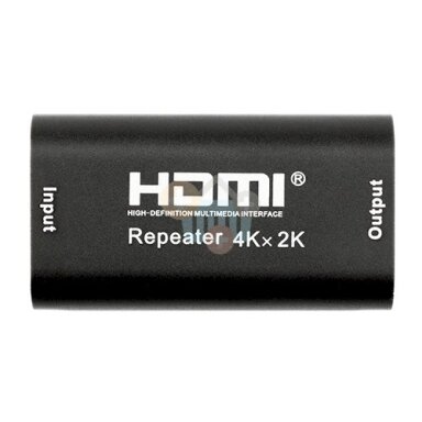 HDMI signalo kartotuvas iki 40m. HDMI signalo kartotuvas iki 40m.