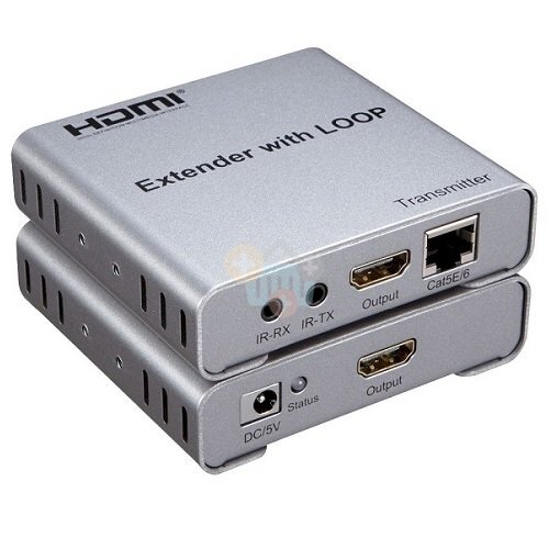 HDMI praplėtėjas (extender) iki 100m, 4K HDMI praplėtėjas (extender) iki 100m, 4K