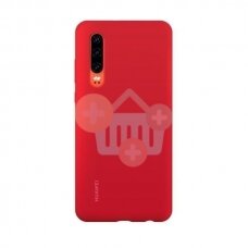 Huawei P30 originalus silikoninis dėklas (raudonas) +++ TOP Kokybė