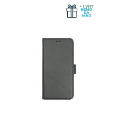 Samsung Galaxy A10 dėklas Just Must X Flip II (juodas) +++ TOP Balansas +1 vnt. NEMOKAMAI!