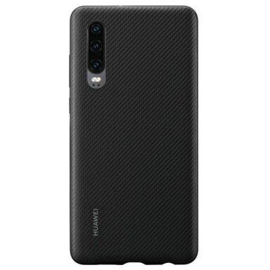 Huawei P30 originalus dėklas Elle (juodas) +++ TOP Kokybė