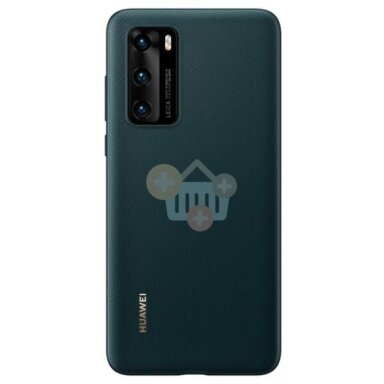 Huawei P40 originalus dėklas (tamsiai žalias) +++ TOP Kokybė