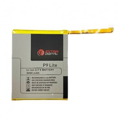 Huawei P9 Lite baterija Extra Digital +++ TOP Efektyvumas Huawei P9 Lite baterija Extra Digital +++ TOP Efektyvumas