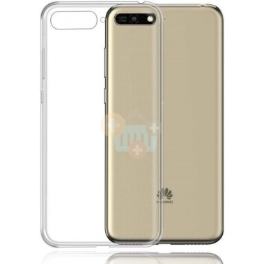 Huawei Y6 (2018) originalus dėklas (skaidrus) +++ TOP Kokybė