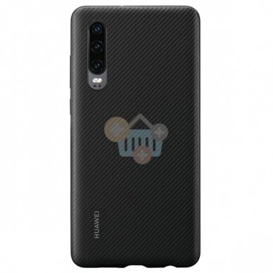 Huawei P30 originalus dėklas Elle (juodas) +++ TOP Kokybė Huawei P30 originalus dėklas Elle (juodas) +++ TOP Kokybė