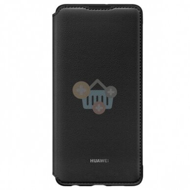 Huawei P30 originalus dėklas Wallet Cover (juodas) +++ TOP Kokybė 1