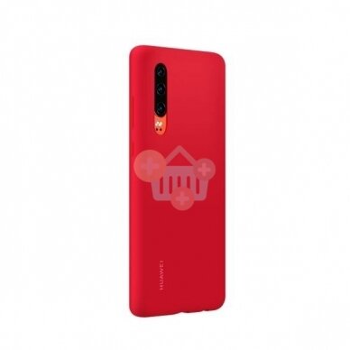 Huawei P30 originalus silikoninis dėklas (raudonas) +++ TOP Kokybė 1 Huawei P30 originalus silikoninis dėklas (raudonas) +++ TOP Kokybė 1