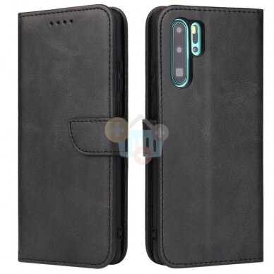 Huawei P30 Pro dėklas Magnet Case Elegant (juodas) +++ TOP Balansas Huawei P30 Pro dėklas Magnet Case Elegant (juodas) +++ TOP Balansas