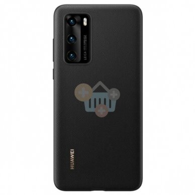 Huawei P40 originalus dėklas (juodas) +++ TOP Kokybė Huawei P40 originalus dėklas (juodas) +++ TOP Kokybė