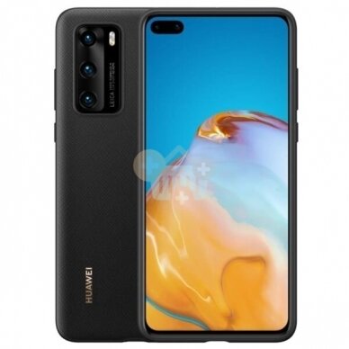 Huawei P40 originalus dėklas (juodas) +++ TOP Kokybė 2 Huawei P40 originalus dėklas (juodas) +++ TOP Kokybė 2