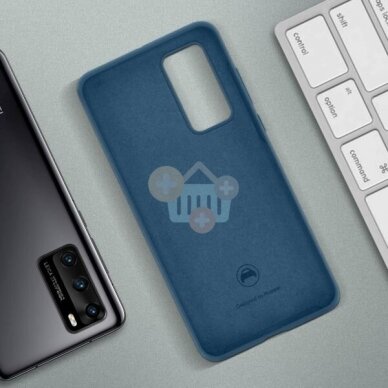 Huawei P40 originalus silikoninis dėklas (mėlynas) +++ TOP Kokybė 3 Huawei P40 originalus silikoninis dėklas (mėlynas) +++ TOP Kokybė 3