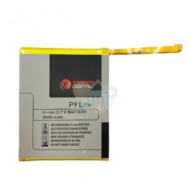 Huawei P9 Lite baterija Extra Digital +++ TOP Efektyvumas Huawei P9 Lite baterija Extra Digital +++ TOP Efektyvumas