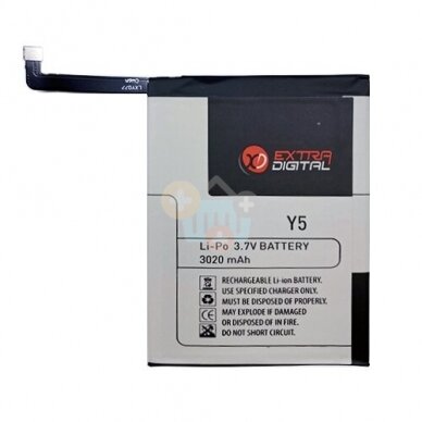 Huawei Y5 (2018) baterija Extra Digital +++ TOP Efektyvumas Huawei Y5 (2018) baterija Extra Digital +++ TOP Efektyvumas