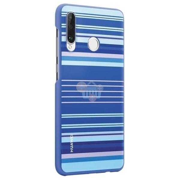 Huawei P30 Lite originalus dėklas (dryžuotas, mėlynas) +++ TOP Kokybė 2 Huawei P30 Lite originalus dėklas (dryžuotas, mėlynas) +++ TOP Kokybė 2