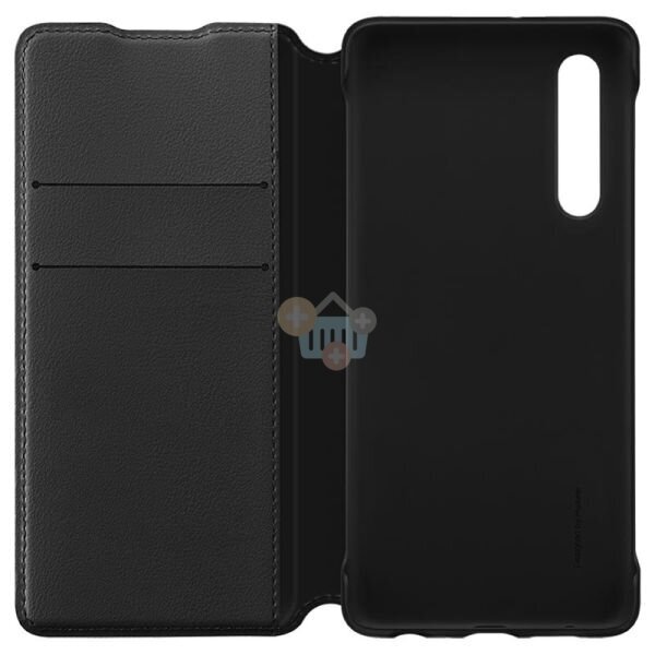 Huawei P30 originalus dėklas Wallet Cover (juodas) +++ TOP Kokybė 3 Huawei P30 originalus dėklas Wallet Cover (juodas) +++ TOP Kokybė 3