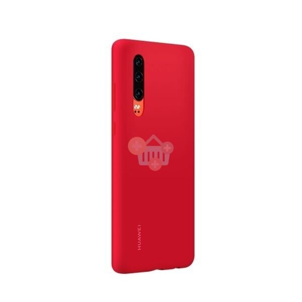 Huawei P30 originalus silikoninis dėklas (raudonas) +++ TOP Kokybė 1 Huawei P30 originalus silikoninis dėklas (raudonas) +++ TOP Kokybė 1