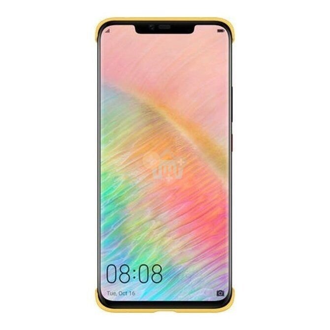Huawei Mate 20 Pro originalus dėklas (su piešiniu, geltonas) +++ TOP Kokybė 2