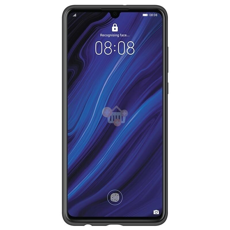 Huawei P30 originalus silikoninis dėklas Car Case (juodas) +++ TOP Kokybė 2 Huawei P30 originalus silikoninis dėklas Car Case (juodas) +++ TOP Kokybė 2