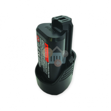 Įrankių akumuliatorius BOSCH GBA, BAT411, 10,8V / 12V, 2.5Ah, Li-Ion EXD Įrankių akumuliatorius BOSCH GBA, BAT411, 10,8V / 12V, 2.5Ah, Li-Ion EXD