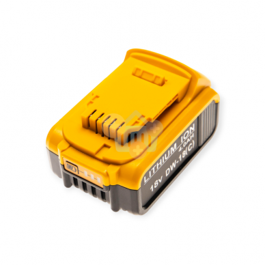 Įrankių akumuliatorius DEWALT DCB184, 18V, 4.0Ah, Li-ion Įrankių akumuliatorius DEWALT DCB184, 18V, 4.0Ah, Li-ion