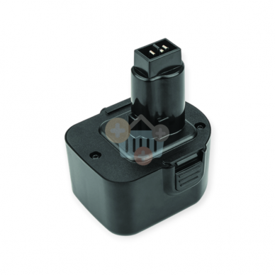 Įrankių akumuliatorius DEWALT DE9074, 12V, 3.0Ah, Ni-MH EXD Įrankių akumuliatorius DEWALT DE9074, 12V, 3.0Ah, Ni-MH EXD